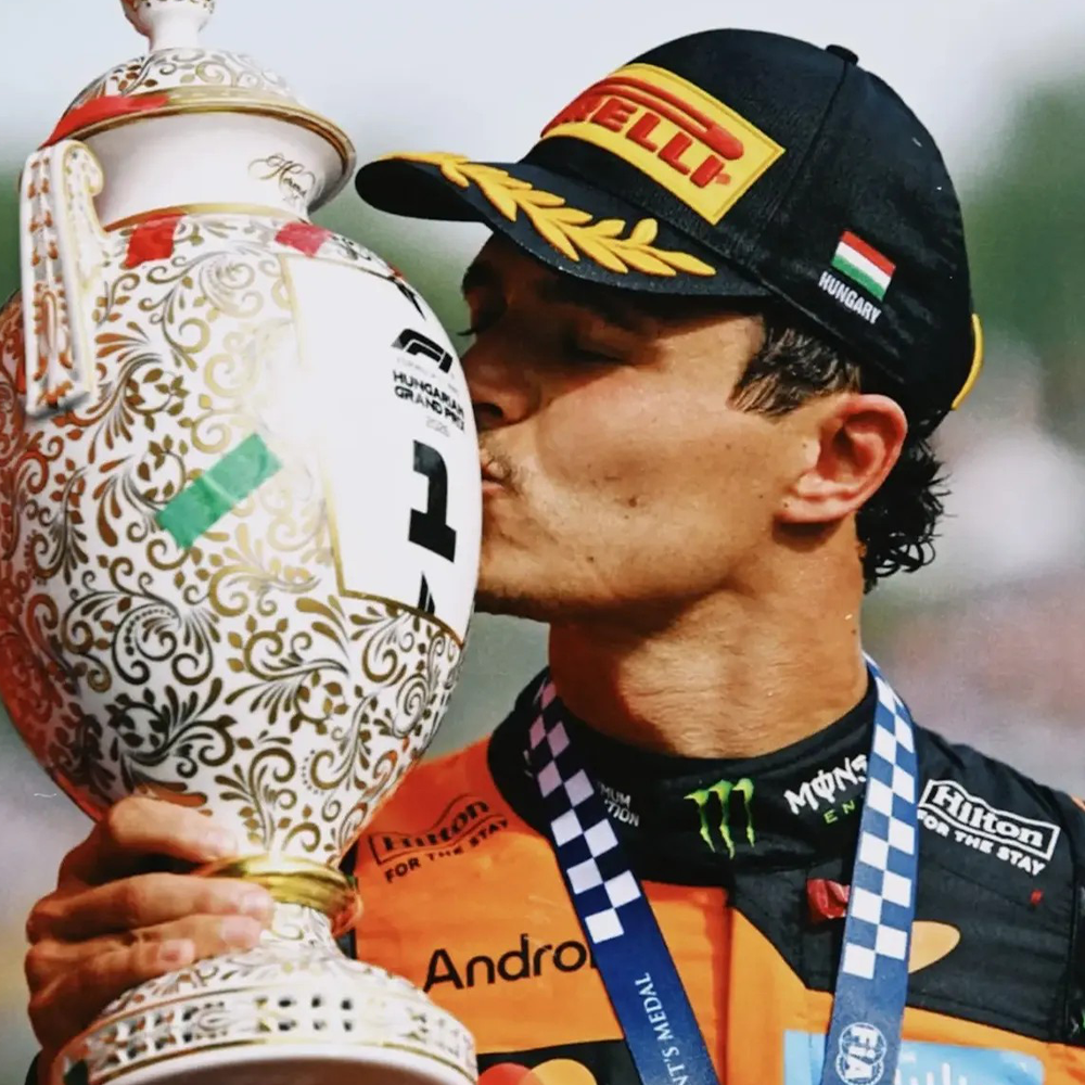 F1 선수 랜도 노리스의 거침없는 질주! 헝가리 그랑프리로 시즌 첫 우승