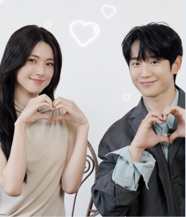 드라마 의 두 배우 정해인, 하영이 전하는 인사!